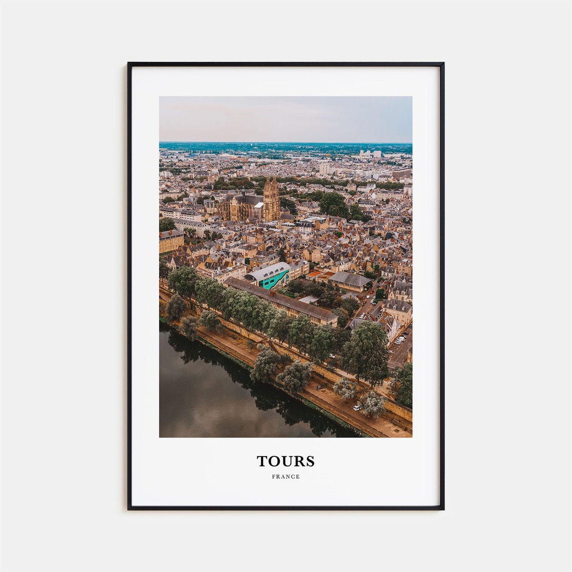 Tours Print Tours Photo Poster Tours Travel Wall Art Tours Map Print Tours Photography Print Tours Wall Dcor France