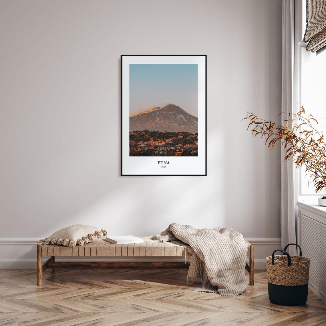 Etna Travel Poster, Italy Place Print - Image 3