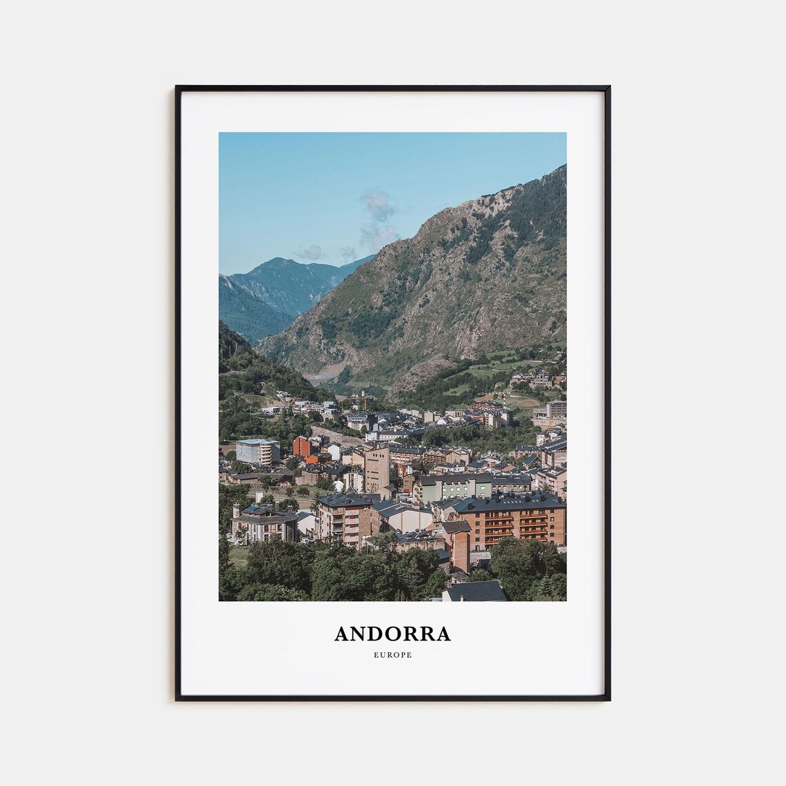 Andorra Print Andorra Photo Poster Andorra Travel Wall Art Andorra Map Print Andorra Photography Print Andorra Wall Dcor Europe