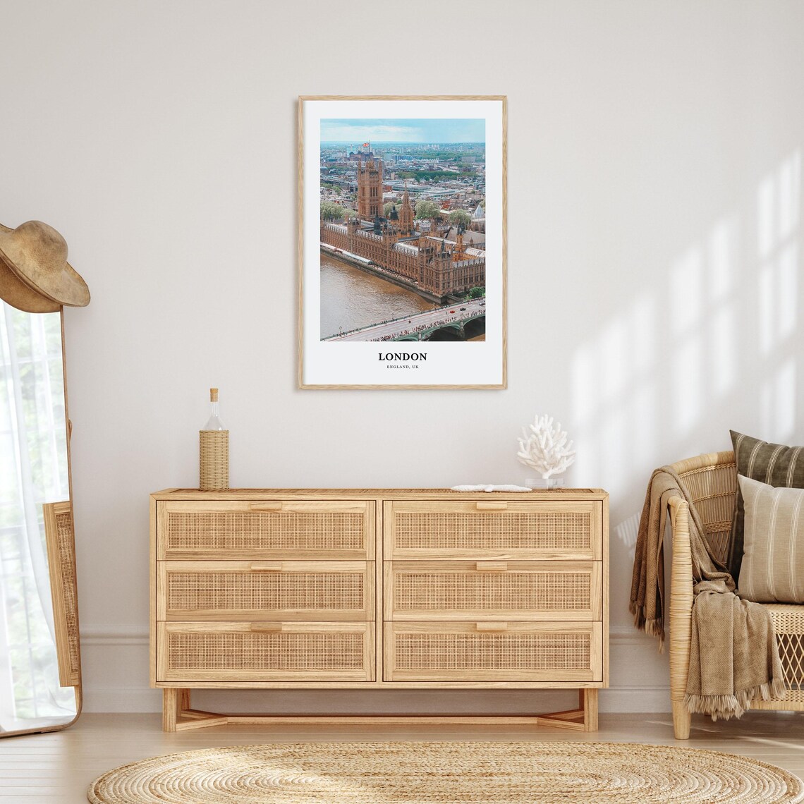 London England UK Parliament Westminster Thames Photo Poster - Image 2