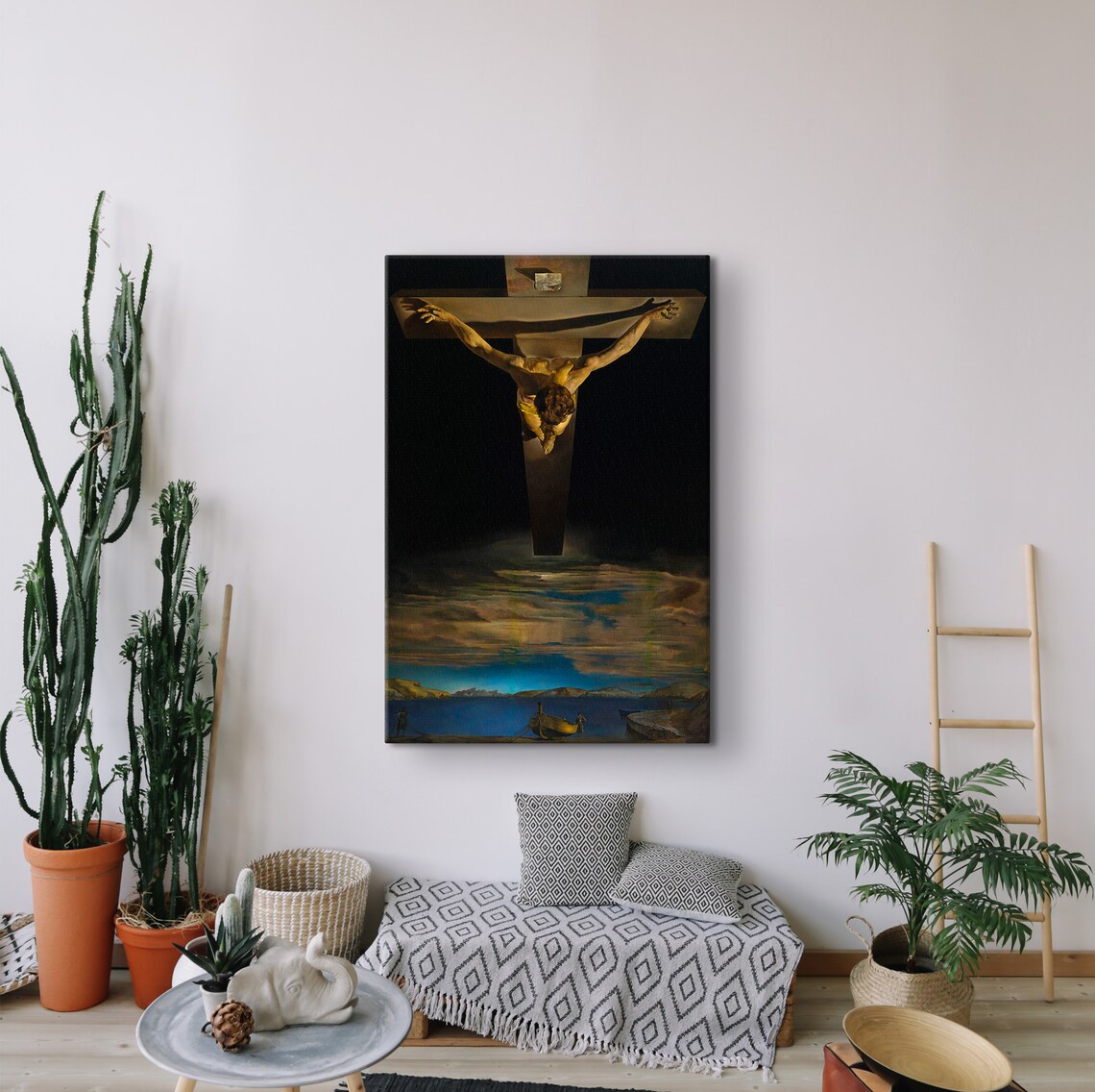 Salvador Dali Christ of Saint John of the Cross Surreal Poster - Image 4