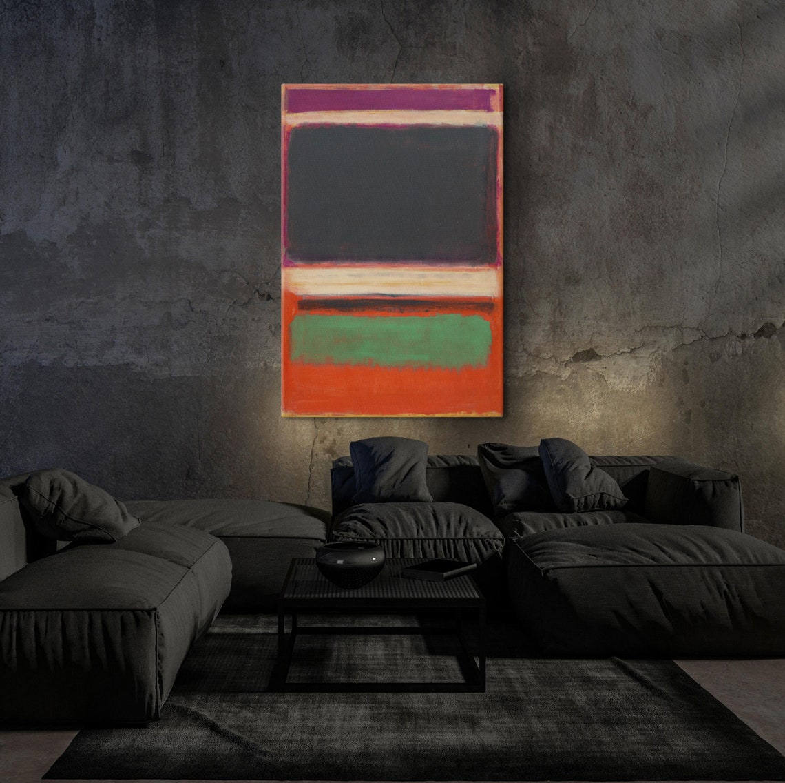 Mark Rothko Mixed Color Poster Mark Rothko Painting Exhibition Poster Modern Art Expressionism Art Mark Rothko Reproduction Art - Image 3