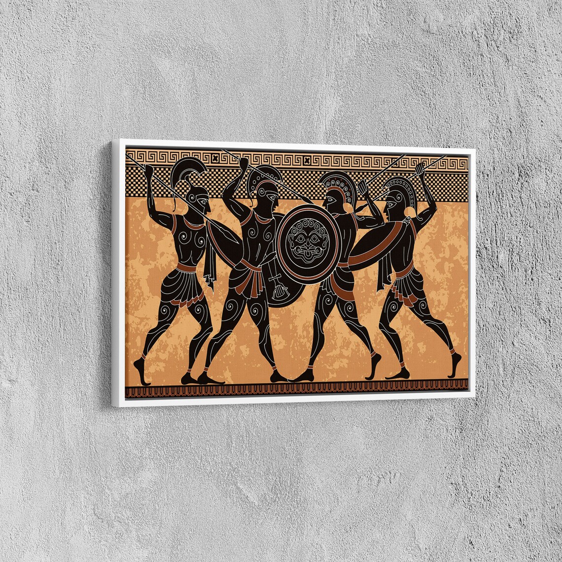 Ancient Greek Warriors Poster, Spartan Art Print - Image 5