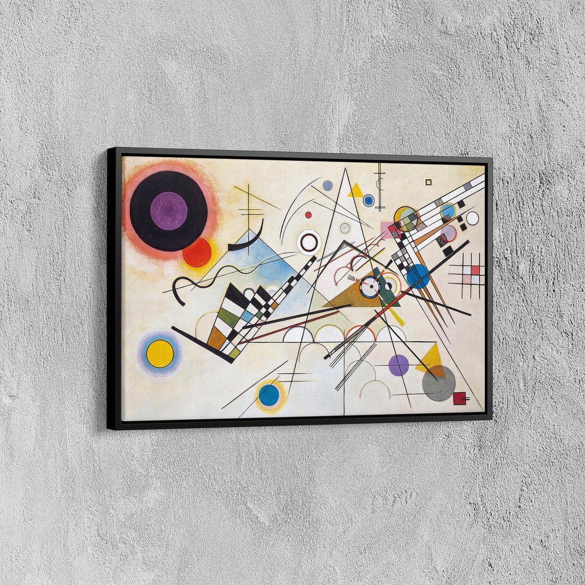 Wassily Kandinsky Composition Viii Reproduction Art Abstract Wall Art Art Reproduction Archival Giclee Print Wassily Gift - Image 7