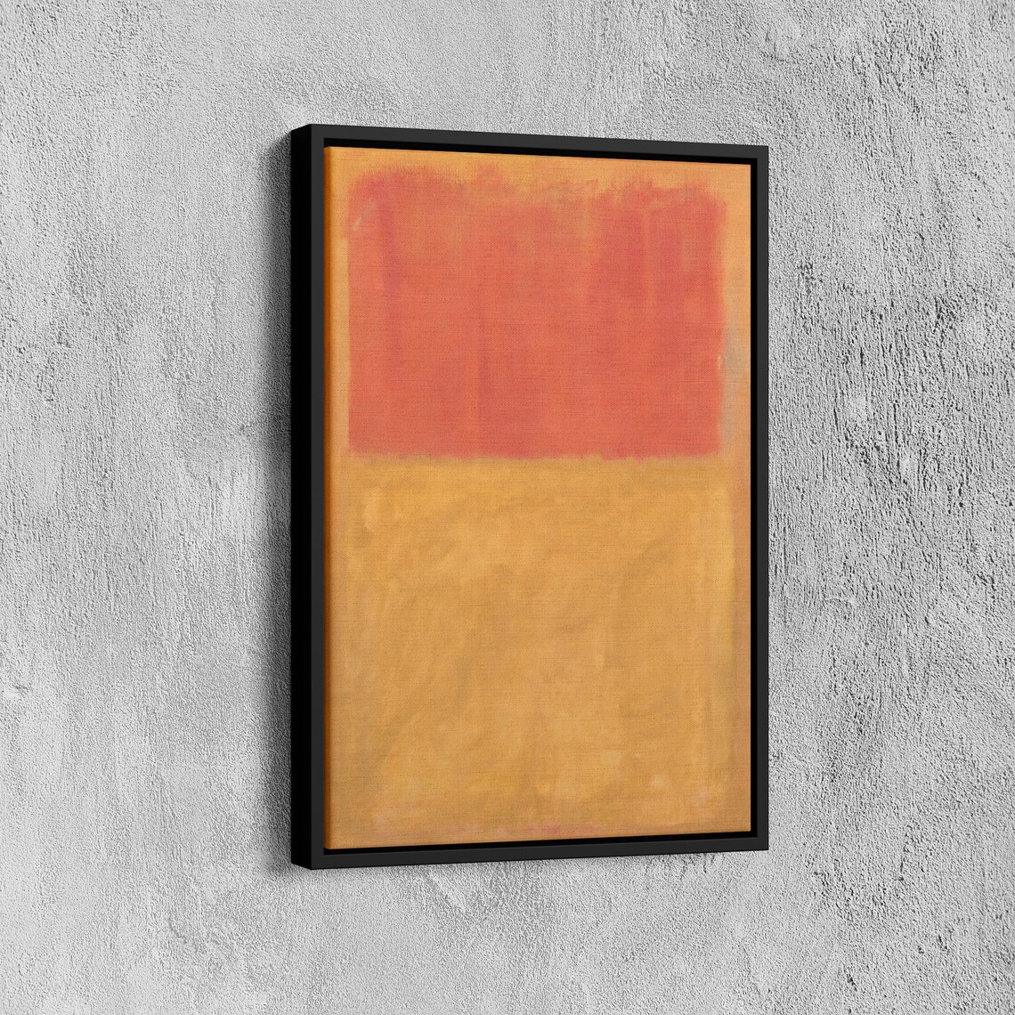 Mark Rothko Yellow Over Orange Poster Mark Rothko Extra Large Exhibition Poster Modern Art Expressionism Art Rothko Reproduction Art - Image 7