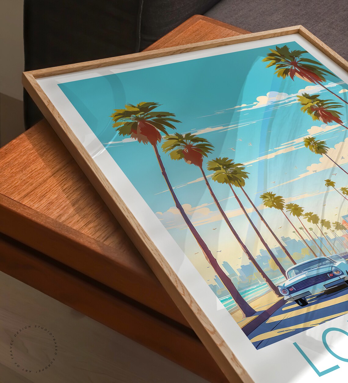 Long Beach Travel Poster, California City Print - Image 3