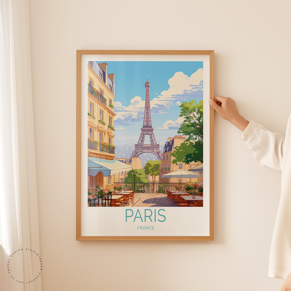 Paris City Travel Poster, France Travel Poster - Image 2