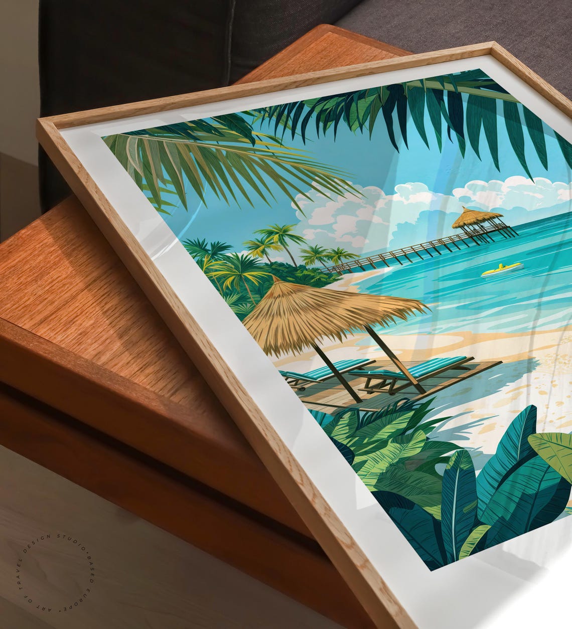 Cancun Yucatan Peninsula Travel Poster - Image 6