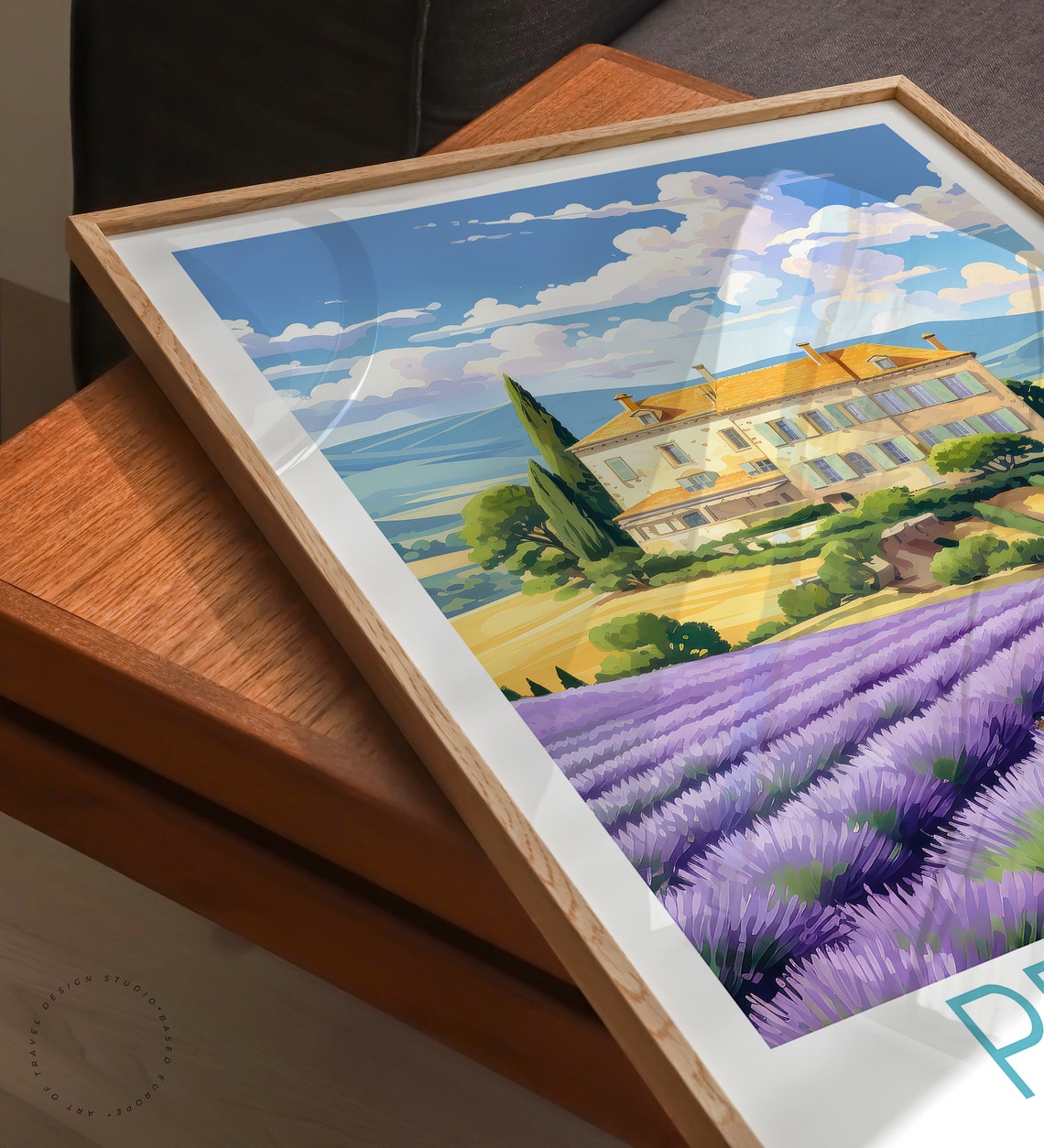 Provence Travel Poster Provence France Wall Art France Wall Decor Personalised Gifts Birthday Present Wedding Gifts - Image 3