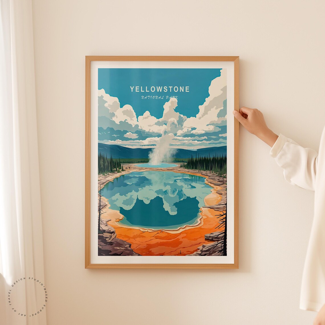 Yellowstone National Park Birthday Gifts Poster - Image 2