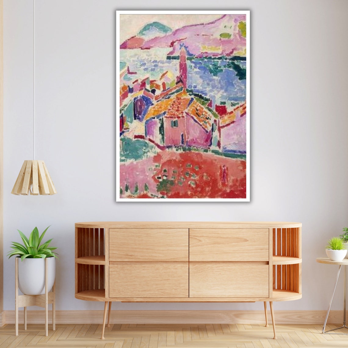Henri Matisse Along Time Alone Wall Art Ready To Hang Wall Art Modern Abstract Art Minimalist Home Decor - Image 3