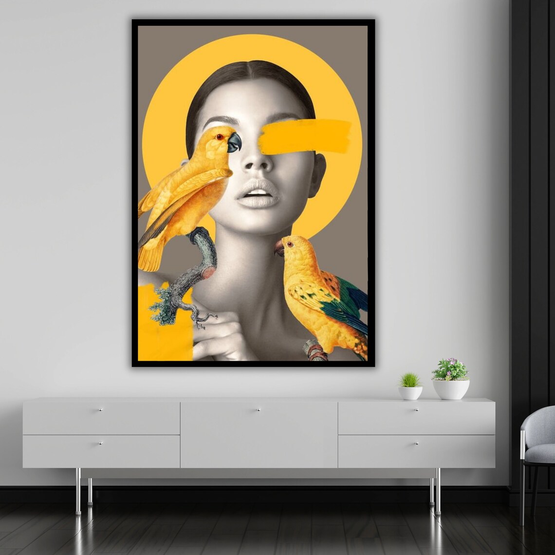 Abstract Painting, Contemporary Home Decor - Image 2