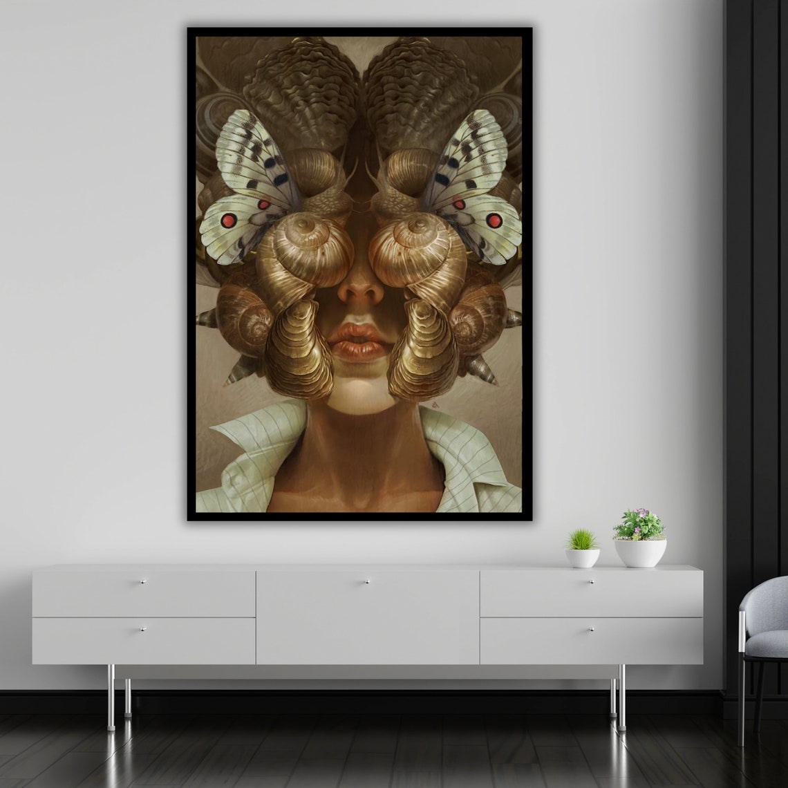 Surreal Modern Abstract Art Print - Image 2