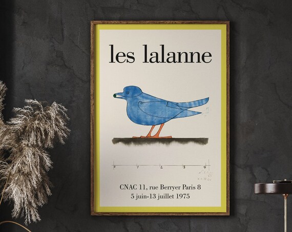 Les Lalanne Exhibition Poster Paris, Vintage Art Print