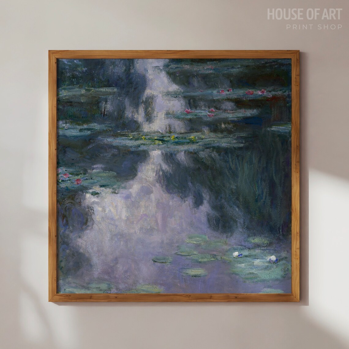 Claude Monet Water Lilies Pond Giverny Impressionist Art Print