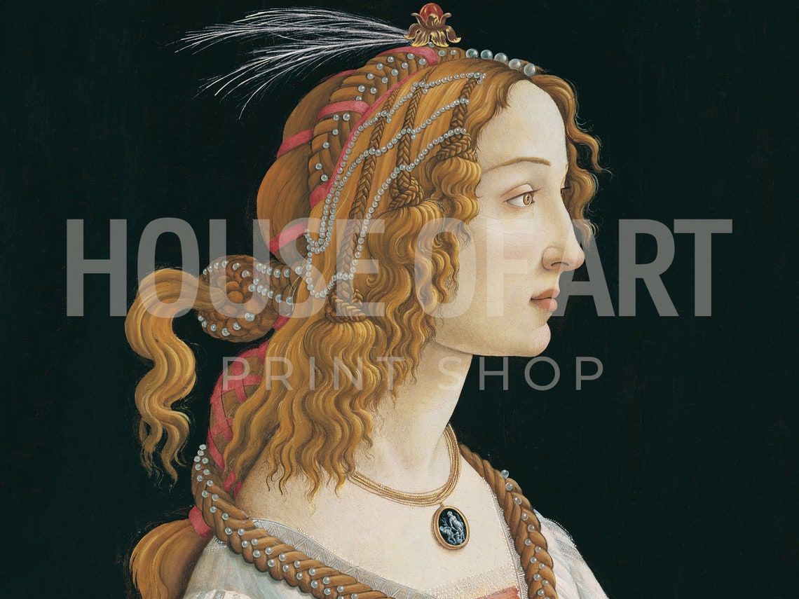 Frame Tv Art 4k Classic Portrait Oil Painting Vintage Beautiful Woman Print Female Artwork Antique Nymph Ethereal Gazet - Image 2
