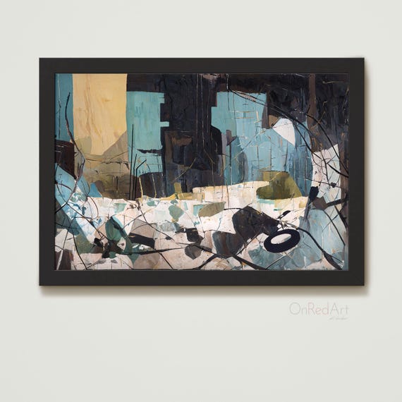 Urban Relic Abstract Playground Amid Silent Ruins