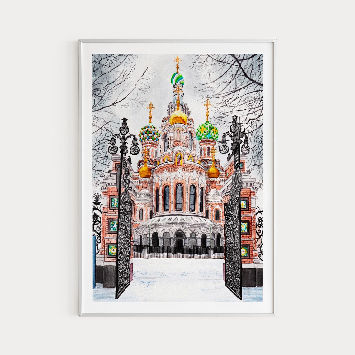 Church of the Savior on Blood, Saint Petersburg Poster