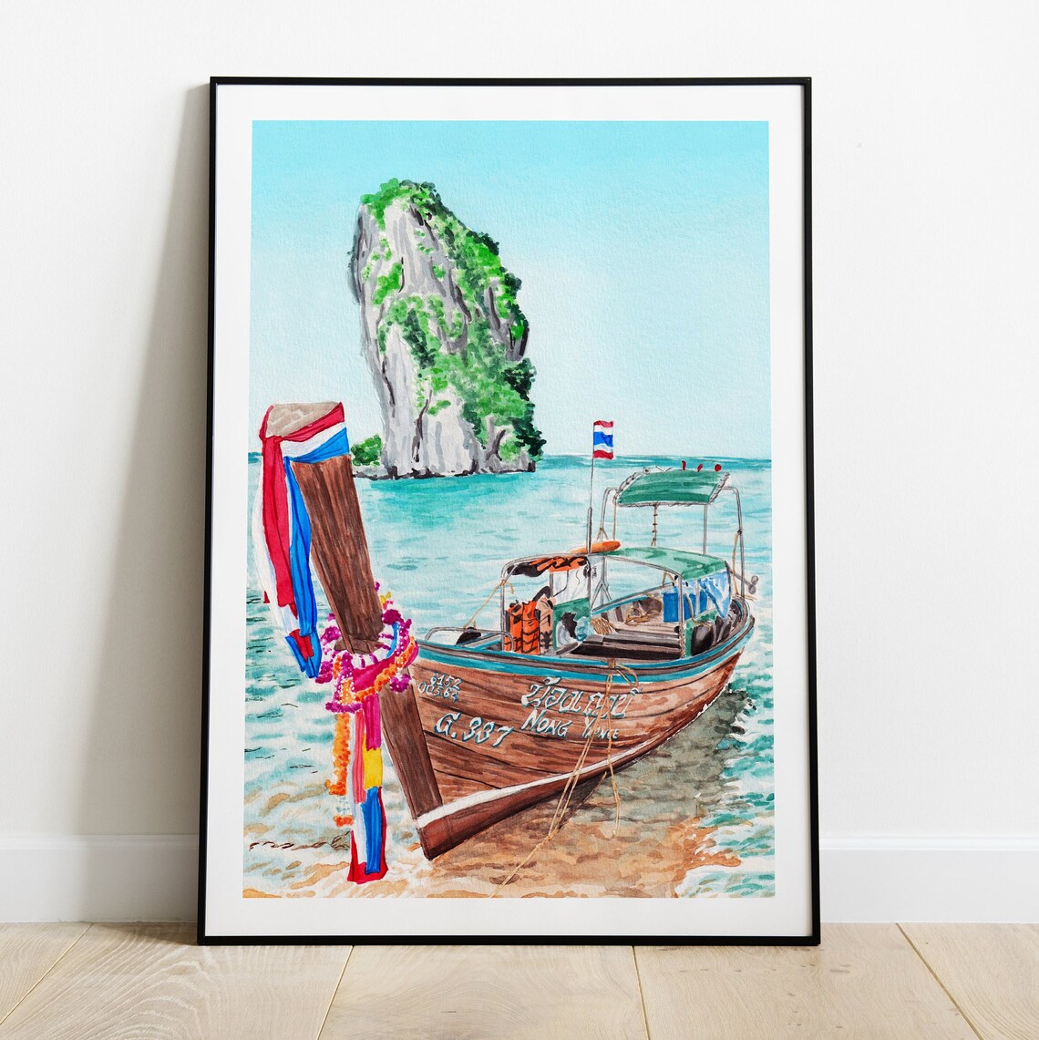 Phuket, Thailand Travel Poster, Asia Landscape - Image 2
