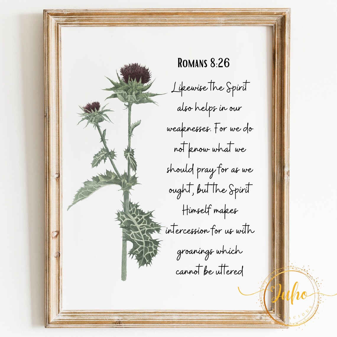 Romans 826 Scripture Blessing, Bible Verse