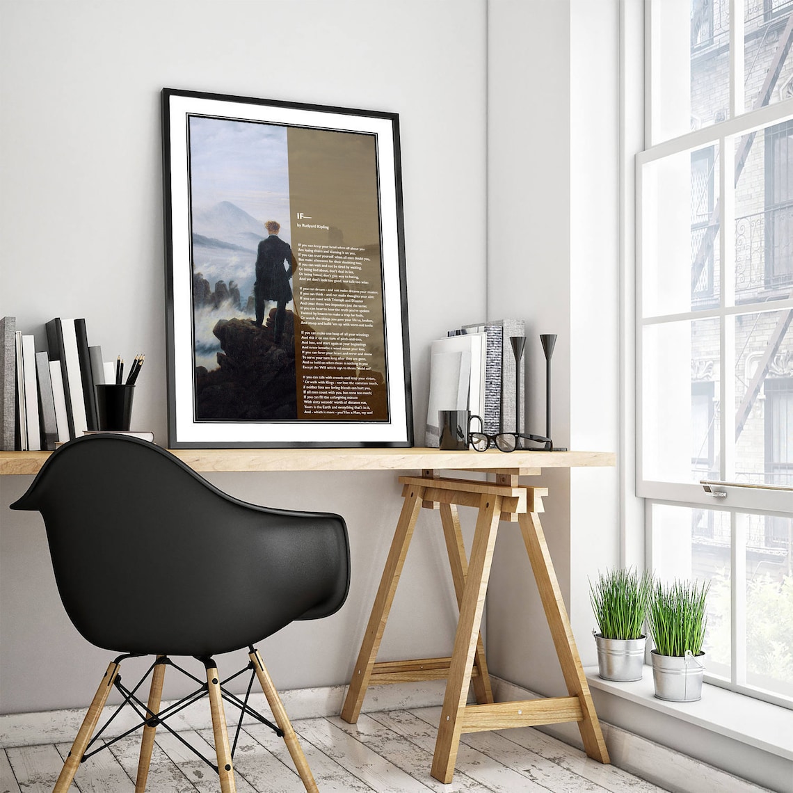 Rudyard Kipling If Poem Art Print, Limited Horizon - Image 3