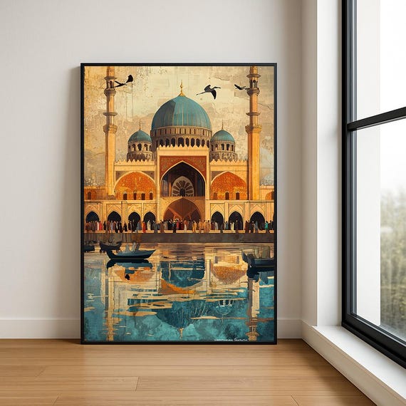 High Resolution Landmark Oil Painting