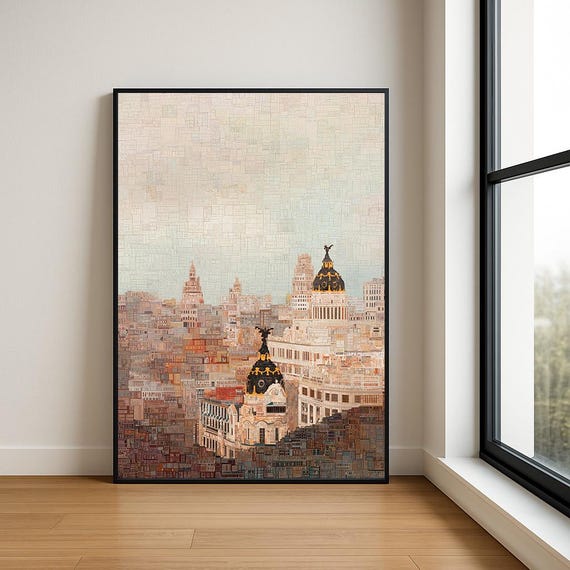 High Resolution Landmark Oil Painting
