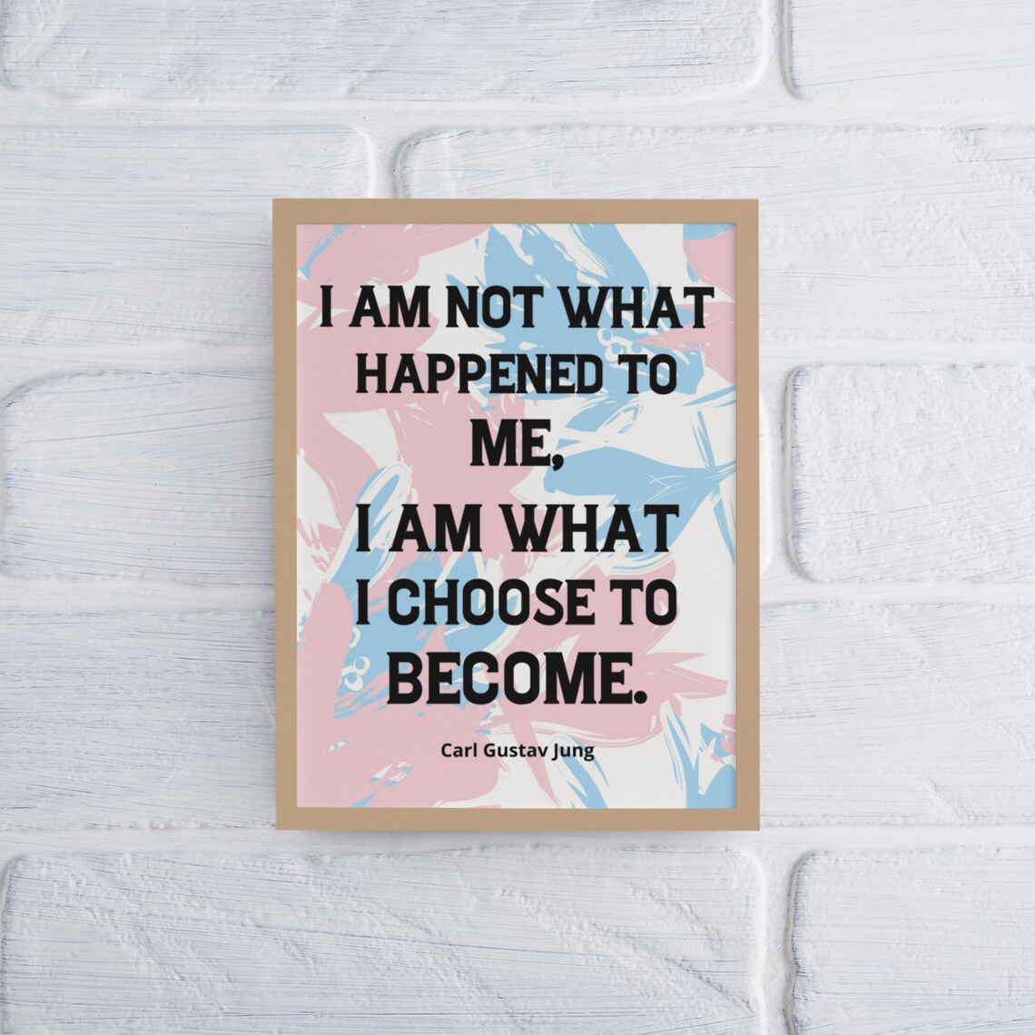 I Am Not What Happened To Me Carl Gustav Jung Set Of 4 Poster - Image 3