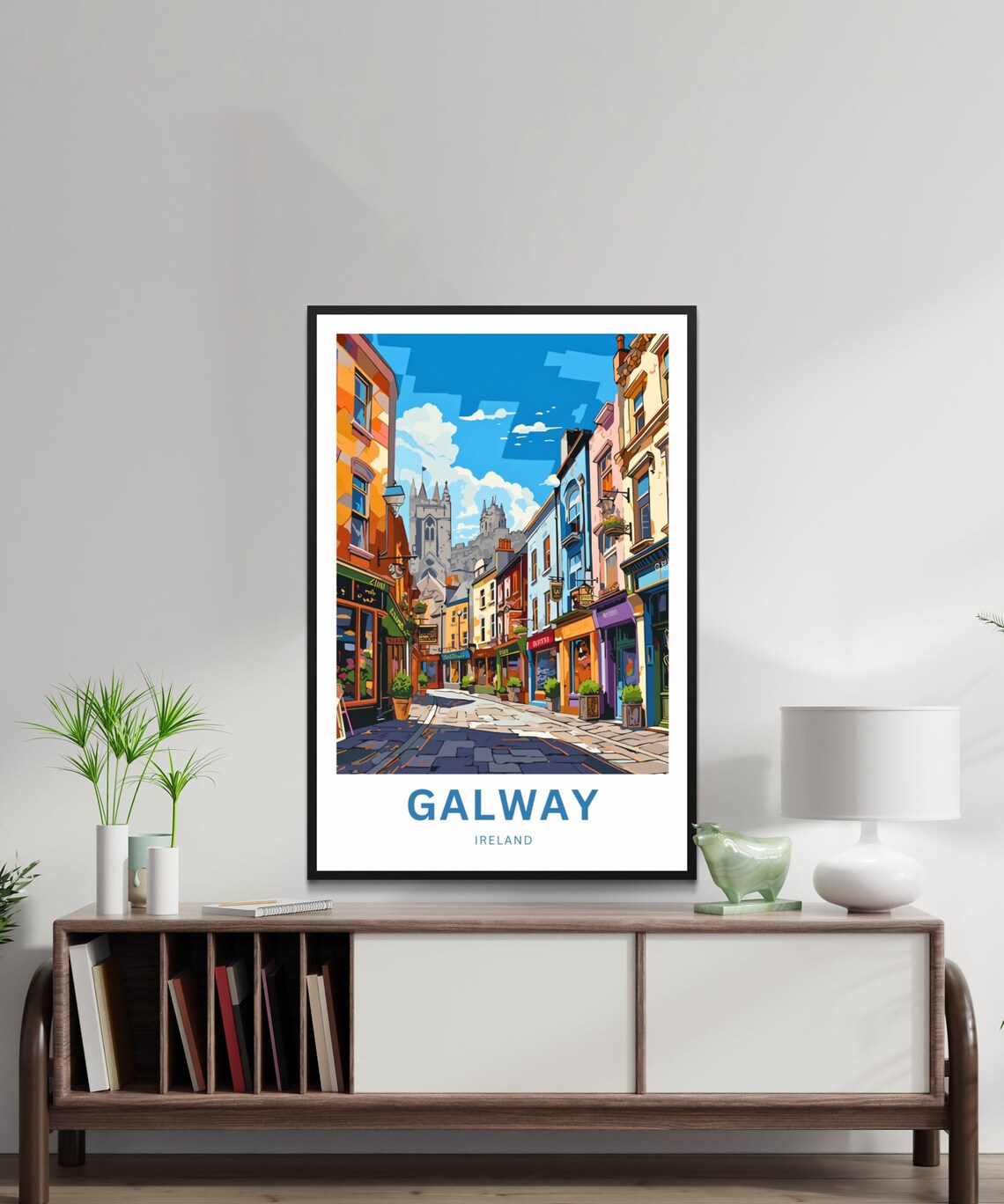 Galway Travel Poster, Ireland Wall Art Print - Image 2