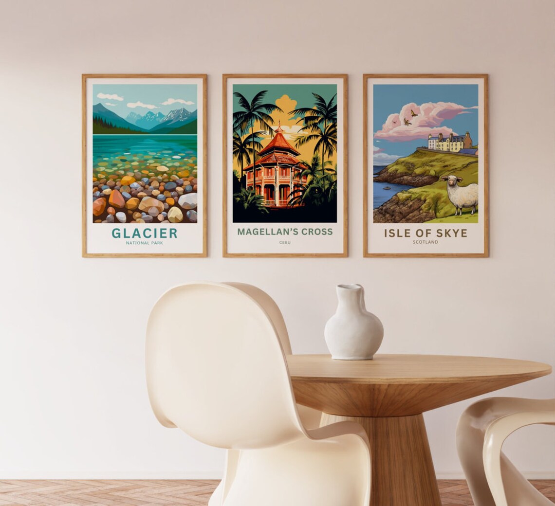 Magellan's Cross Travel Poster, Philippines Landmark - Image 5