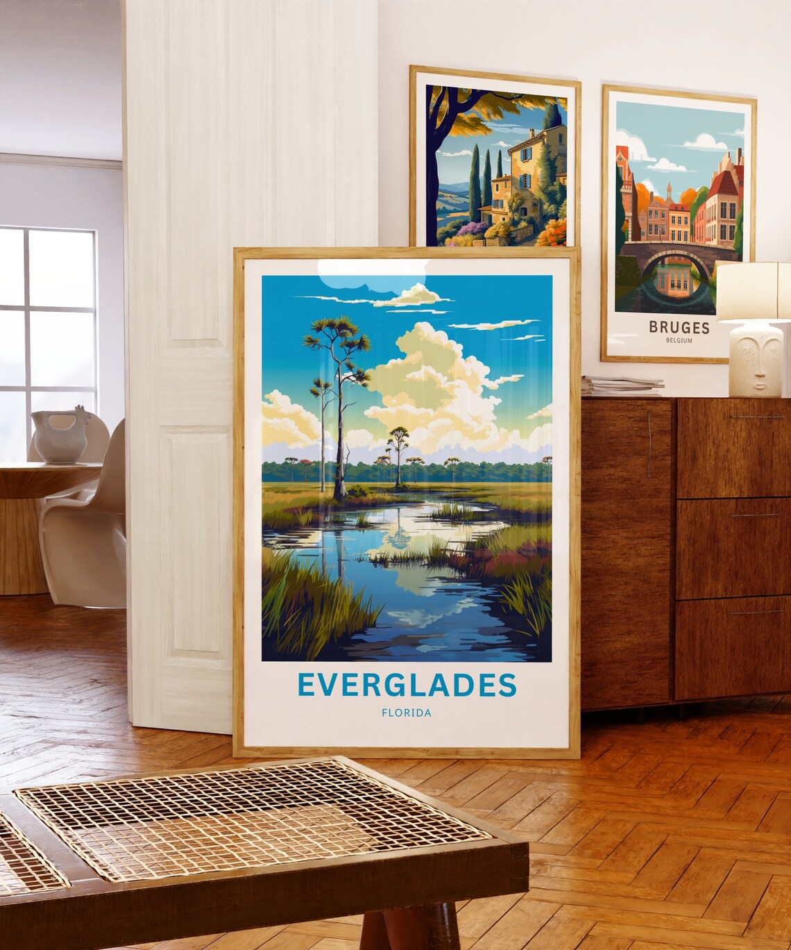 Everglades Travel Poster, Florida Wall Art Print - Image 5