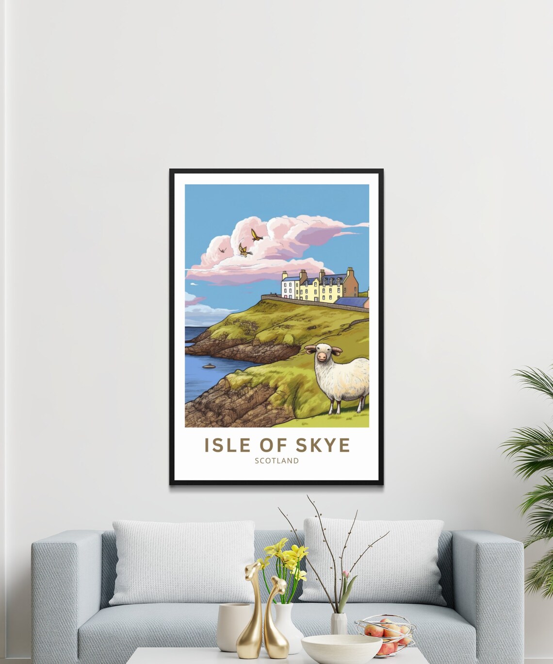 Isle Of Skye Gift Art Lovers Travel Poster - Image 4