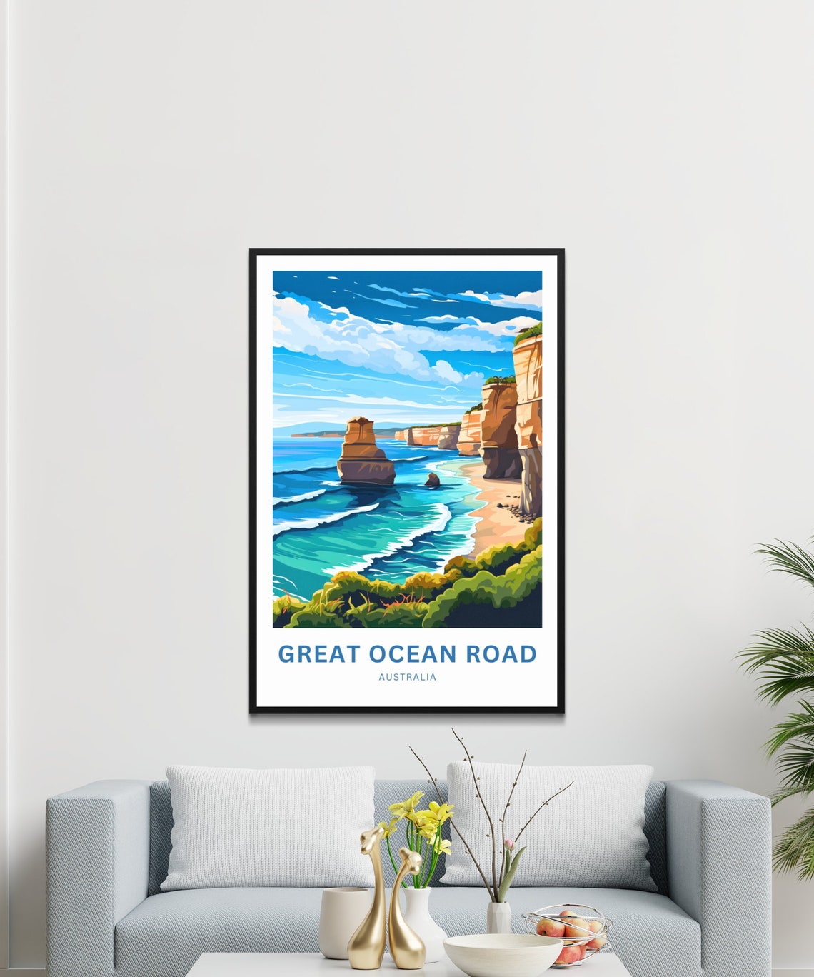 Great Ocean Road Australia Twelve Apostles Cliffsides Poster - Image 3