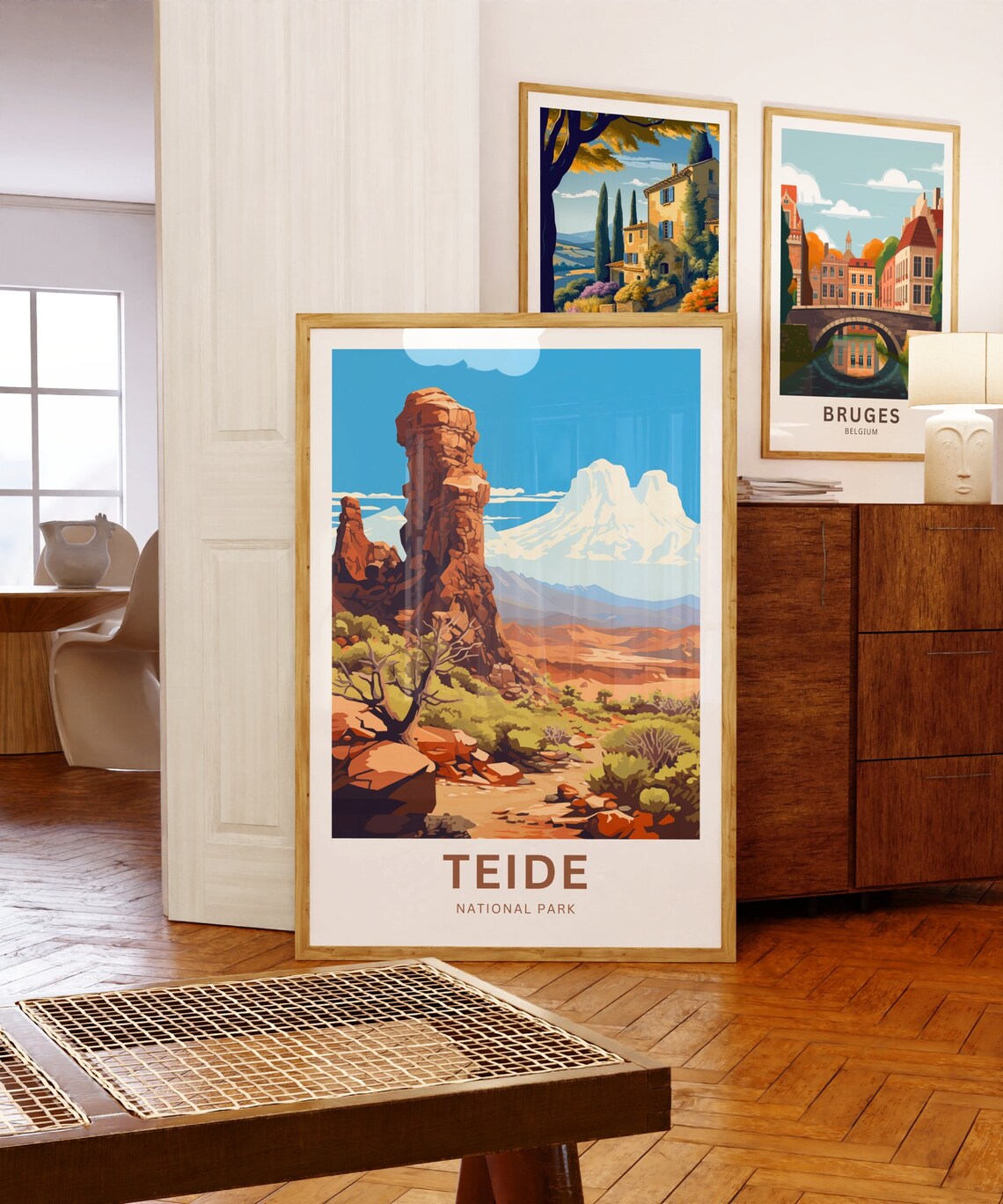 Teide National Park Tenerife Volcanic Landscape Travel Poster - Image 5