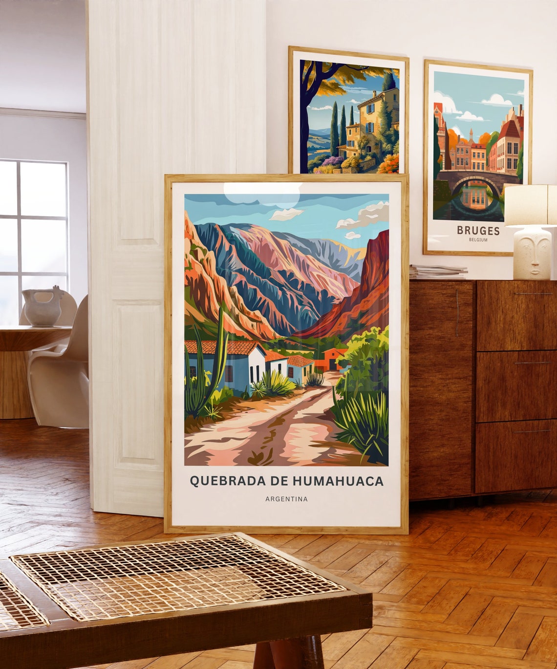 Personalized Quebrada De Humahuaca Travel Print Quebrada De Humahuaca Poster Argentina Wall Art Framed Present Gift Argentina Present - Image 5