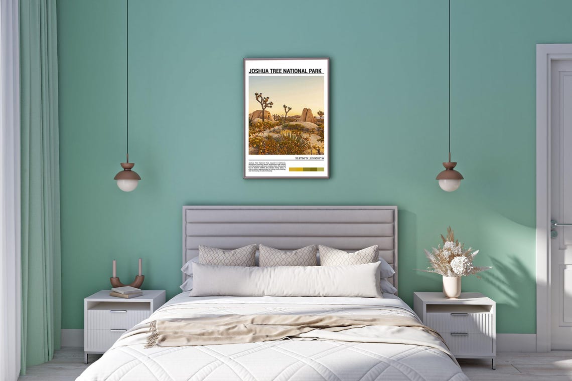 Joshua Tree National Park Desert Sunset Rock Formations Poster - Image 5