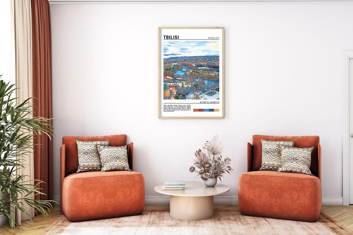 Tbilisi Wall Art Tbilisi Poster Print Tbilisi Photography Tbilisi Photo Tbilisi Decor Tbilisi Poster Georgia Usa - Image 7