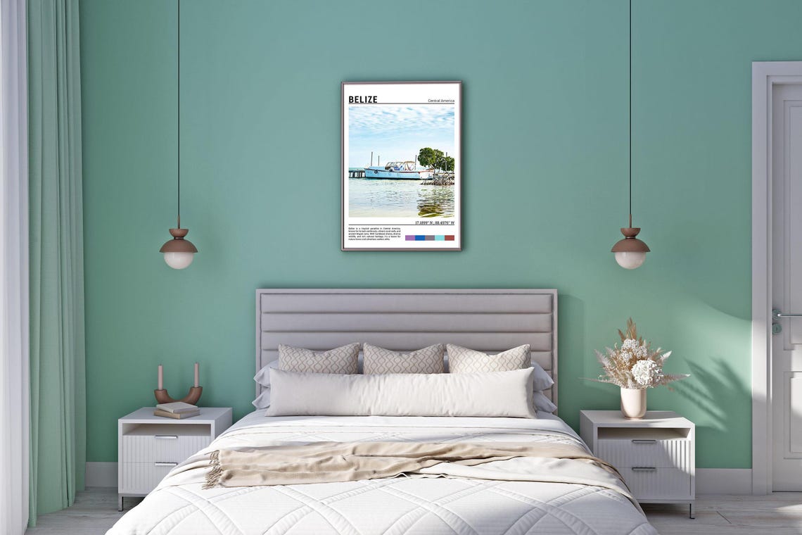 Belize Print Belize Poster Belize Wall Art Belize Travel Belize Art Print Belize Photo Belize Artwork - Image 5