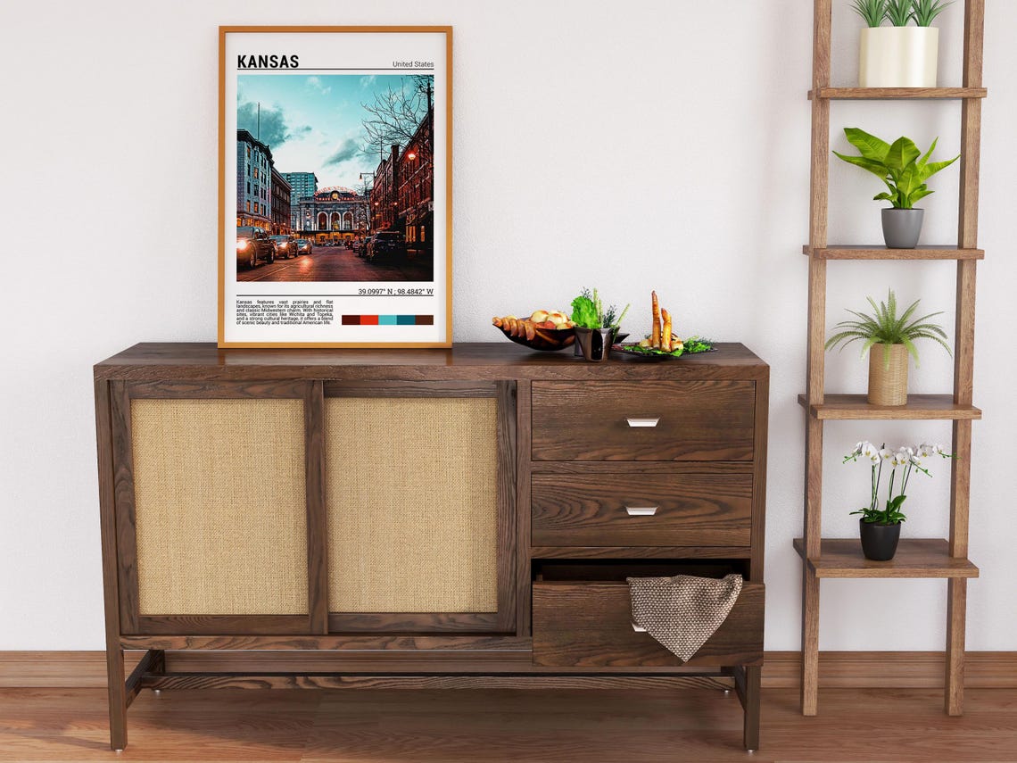 Kansas Wall Art Kansas Travel Print Kansas Photography Kansas Decor Kansas Photo Kansas Photo Kansas Artwork Kansasusa - Image 6