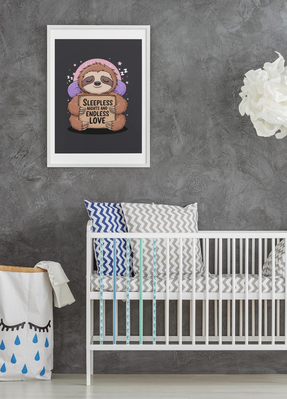 Baby Nursery Wall Art Funny Room Decor Cute Prints New Parent Gifts Funny Nursery Artwork Baby Shower Gifts Kids Room Wall Art - Image 4