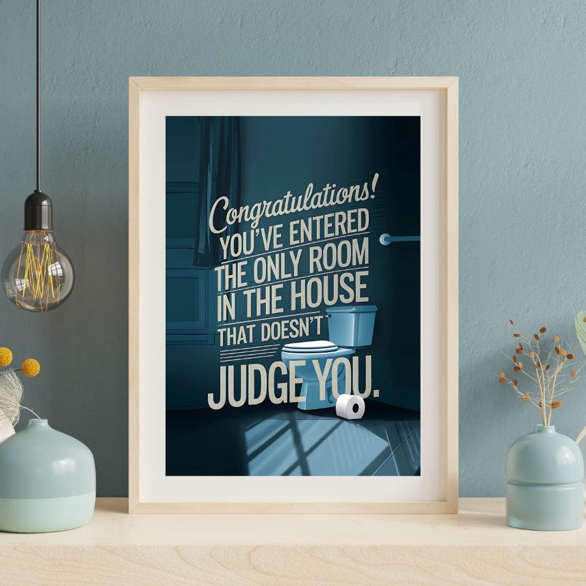 Bathroom Wall Art Bathroom Decor Printables Funny Bathroom Art Bathroom Prints Bathroom Wall Decor Prints Funny Toilet Print - Image 3