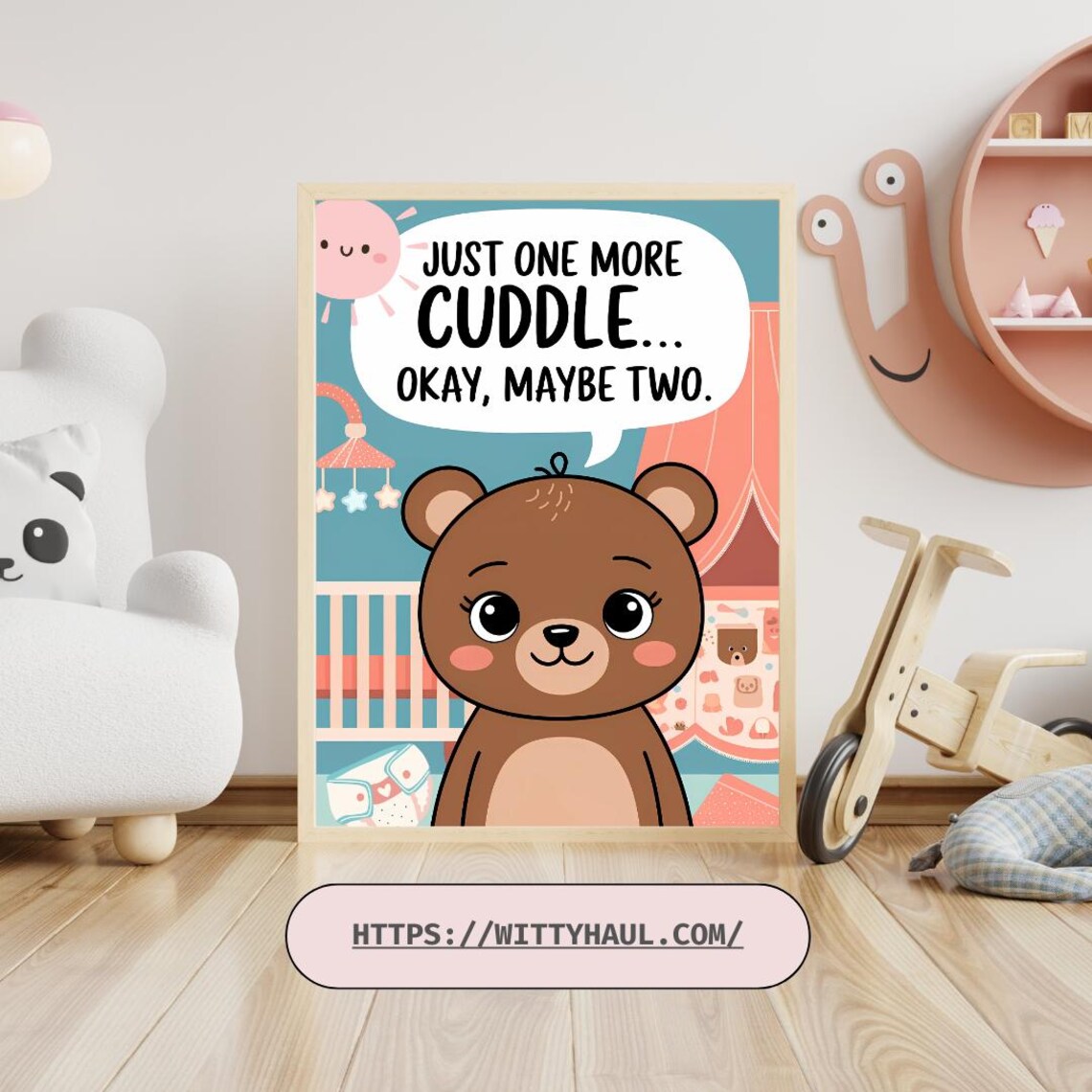 Baby Room Wall Art, Funny Gift for New Parents - Image 6