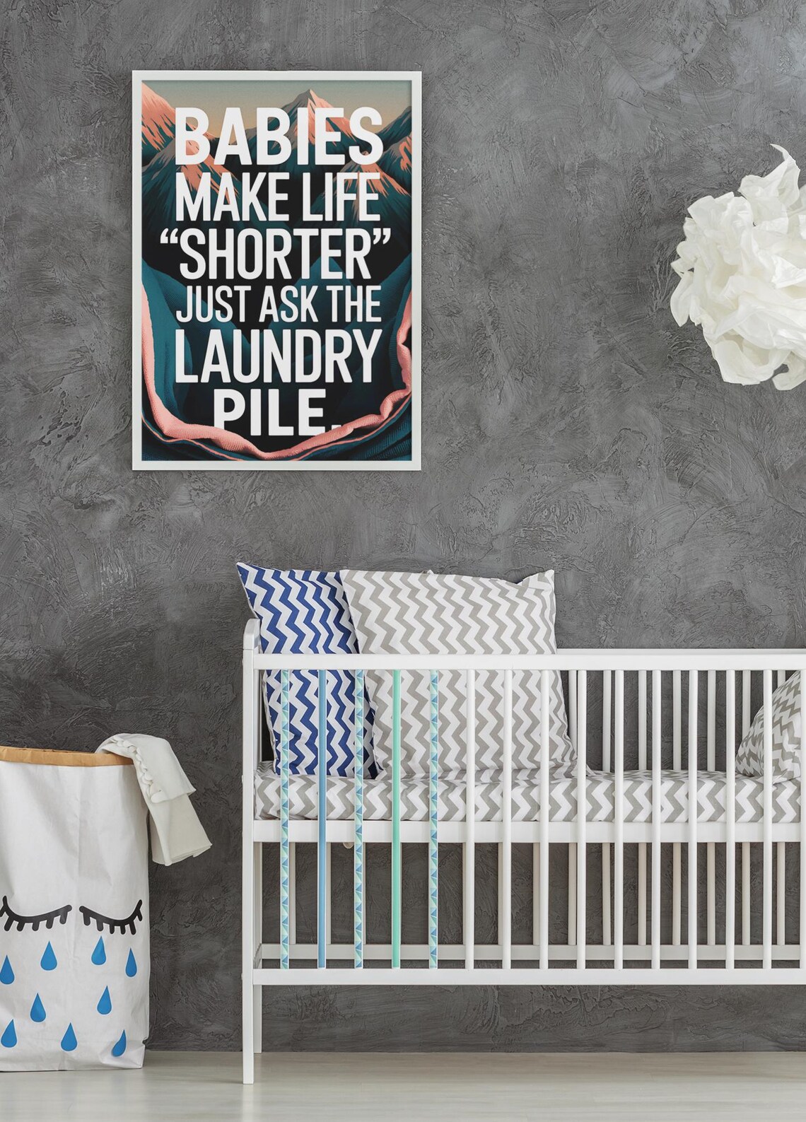 Funny Baby Nursery Decor, Humorous Art Print - Image 4