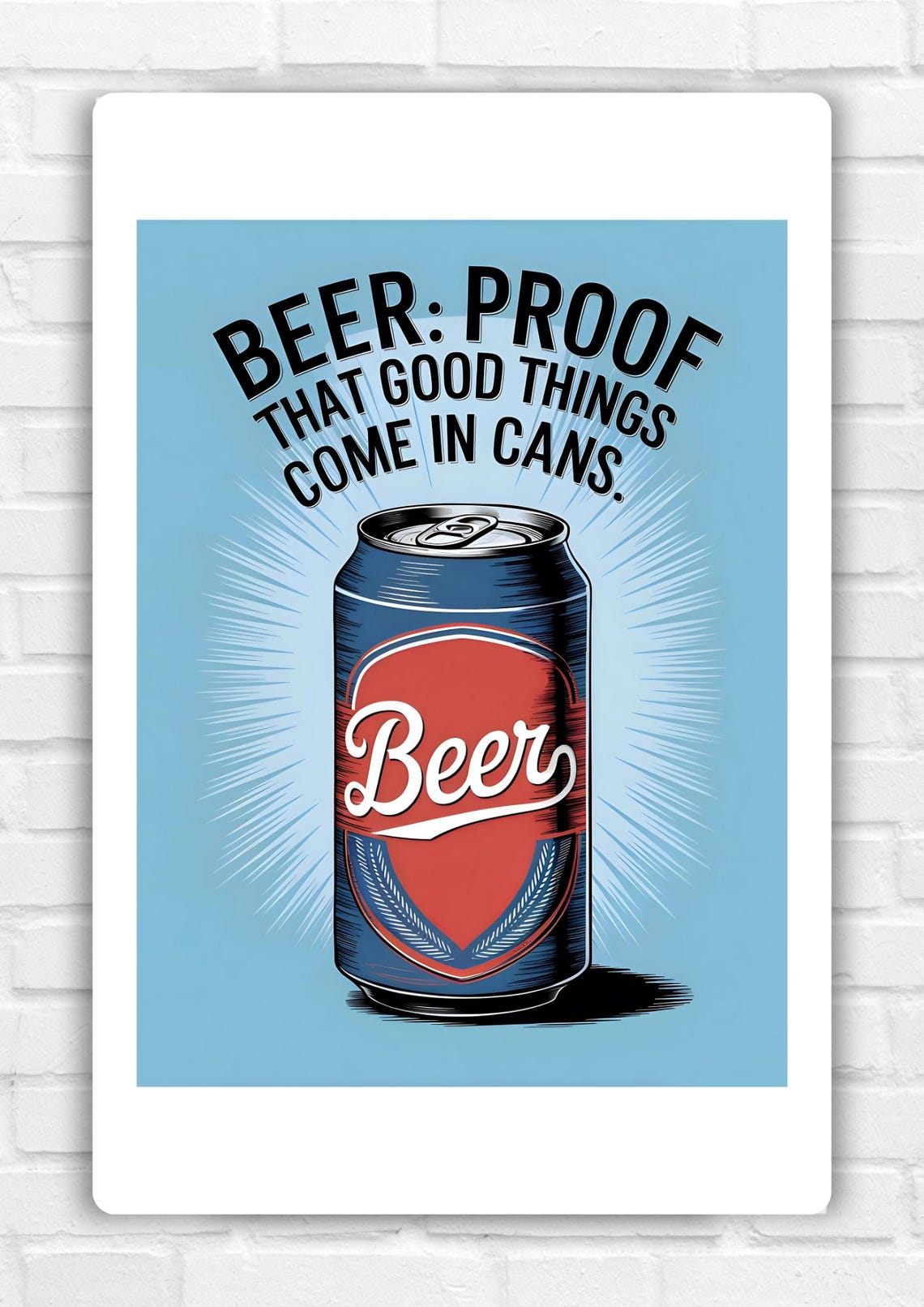 Beer Humor Poster, Beer Lovers Gift - Image 6