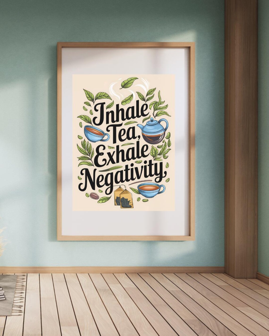 Tea Humor Wall Art Print, Tea Lover Gift - Image 5