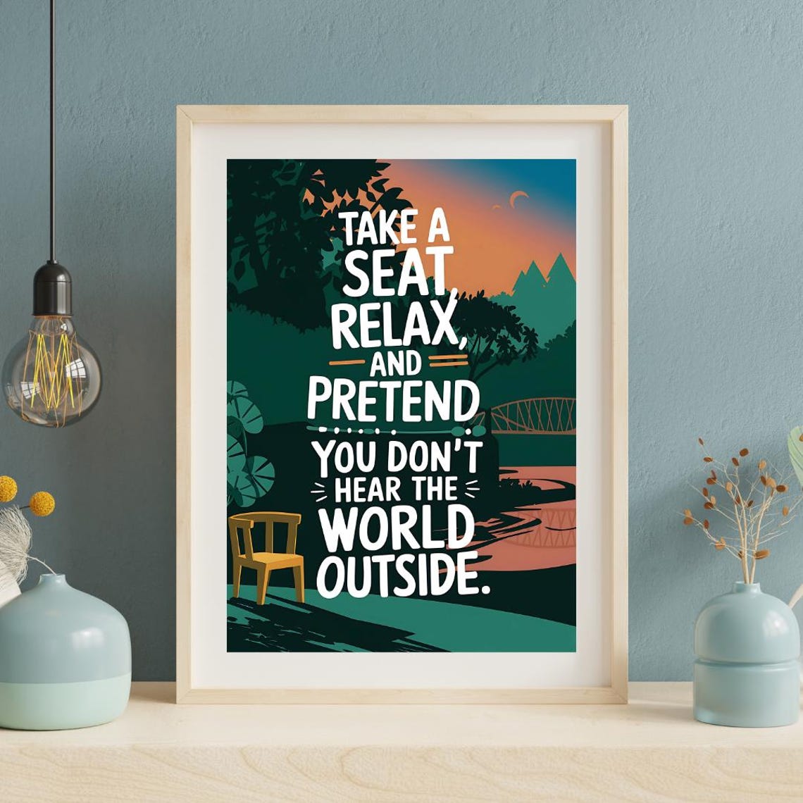 Funny Bathroom Toilet Humor Art Print - Image 2