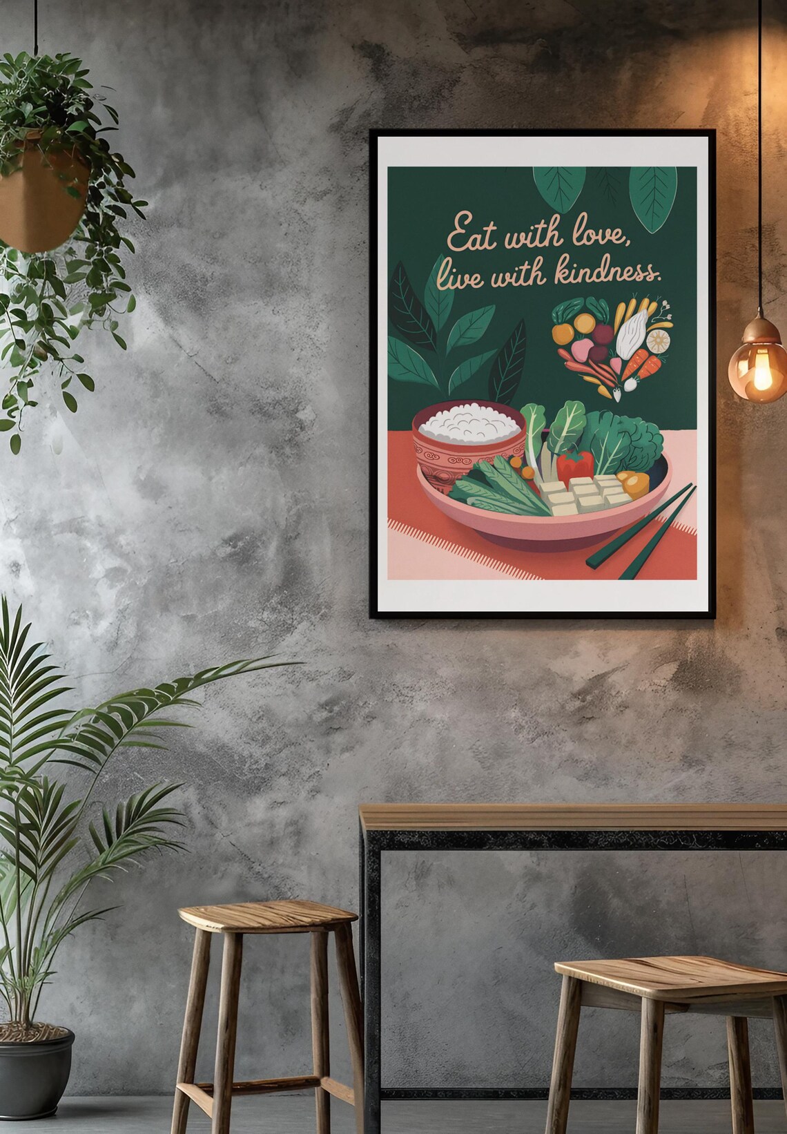 Vegan Art Print For Vegans Vegan Humor Poster Vegan Quotes For Vegan Vegan Wall Art Vegan Poster Funny Vegan Art - Image 5