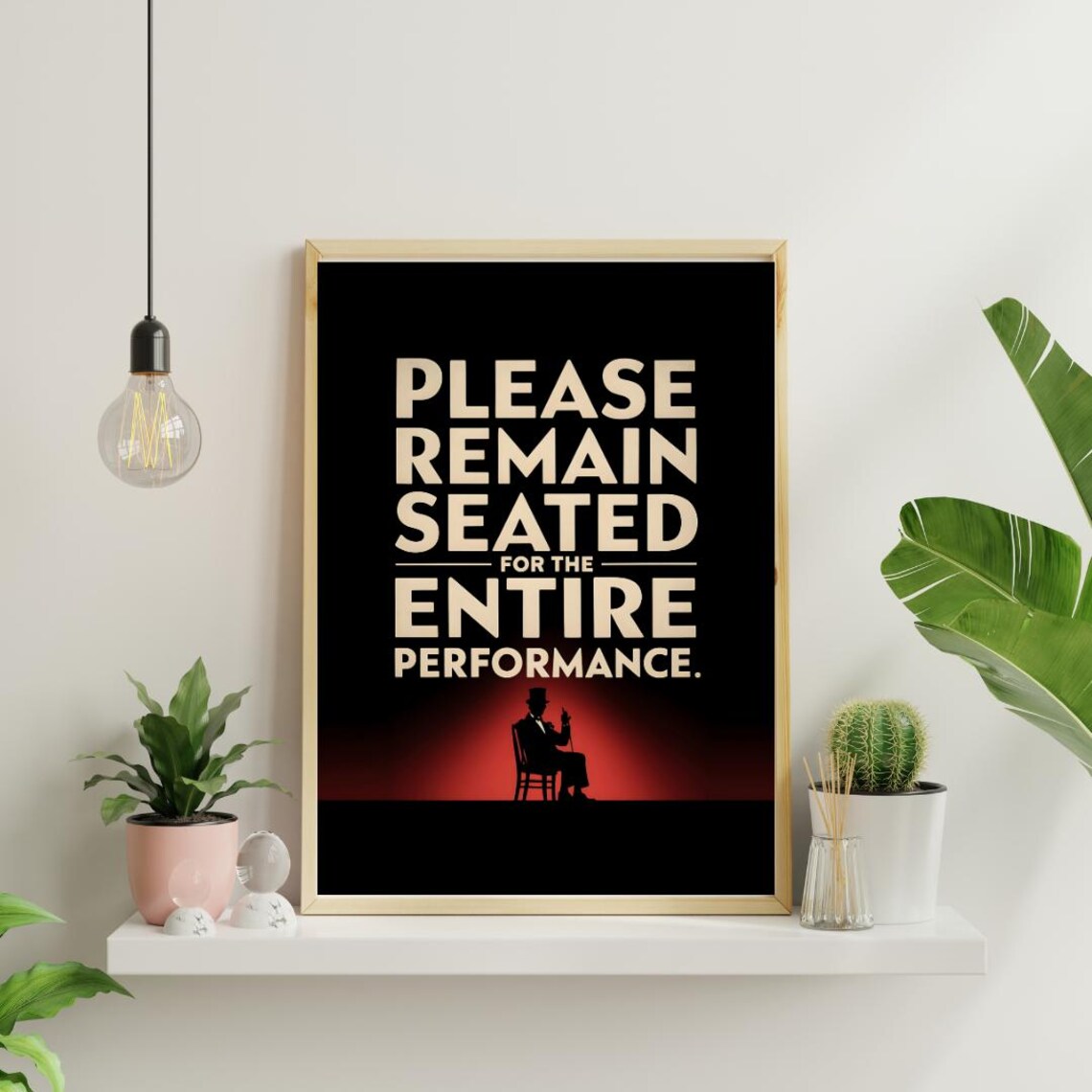 Funny Bathroom Art Print, Toilet Humor Decor - Image 3