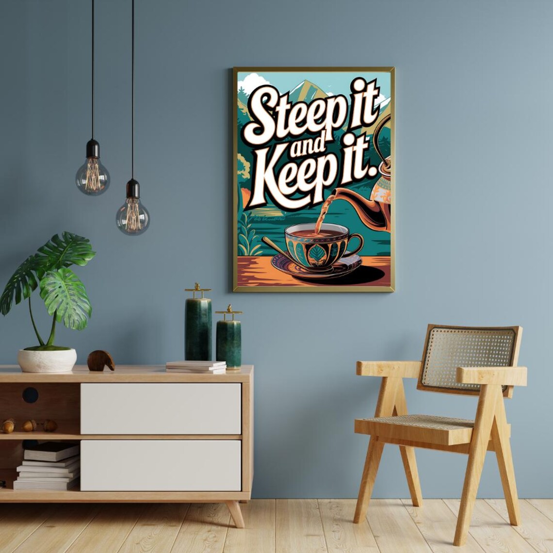 Tea Humour Art Print, Funny Tea Jokes - Image 5