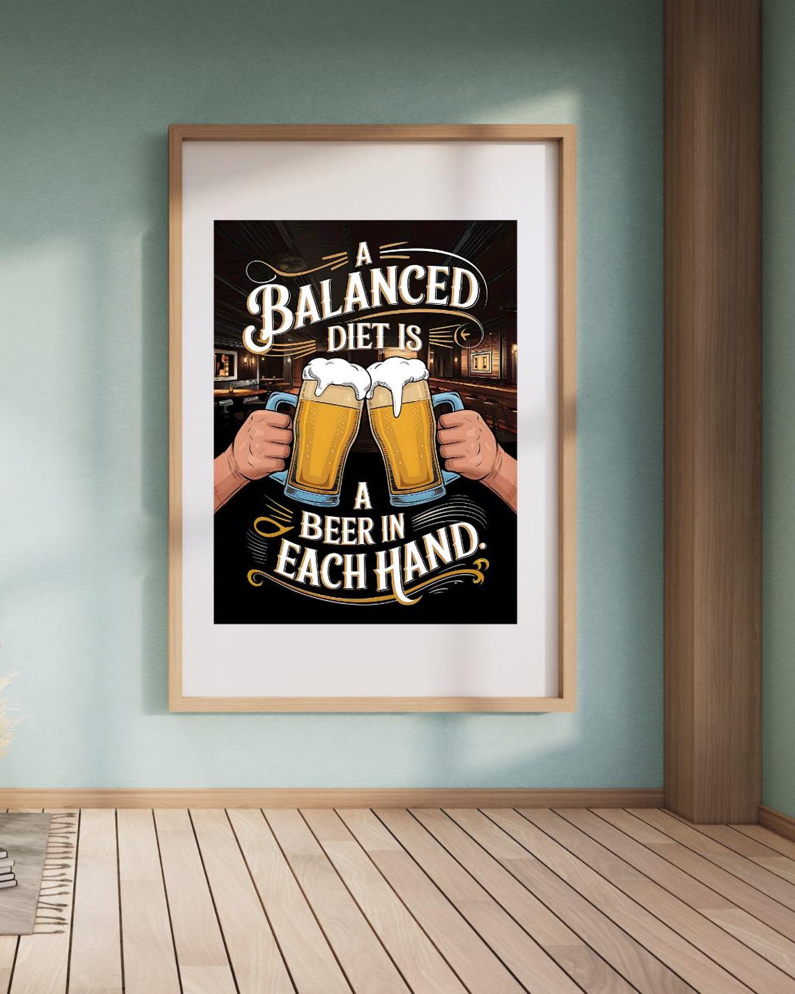 Beer Wall Art, Funny Beer Puns Poster - Image 2